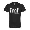 Unisex Poly-Rich V-Neck T-Shirt Thumbnail